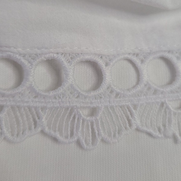 Lilly Pulitzer Tracee One Shoulder Blouse Top Eyelet Embroidered - Picture 6 of 8